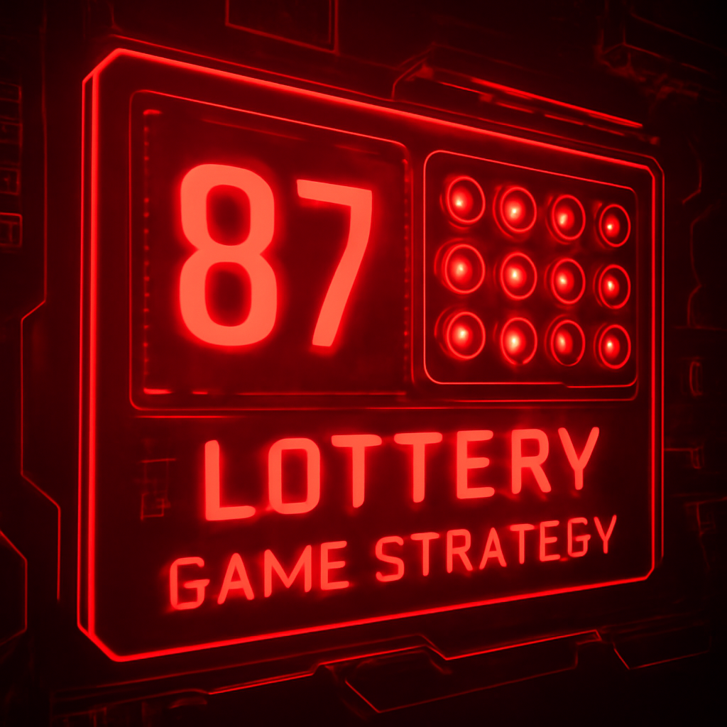 Illustrative diagram explaining features of the 87 Lottery Platform.