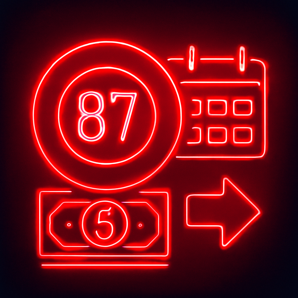 Icon representing the 87 Lottery Website Overview.