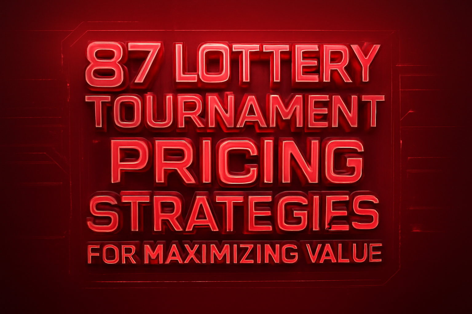 An informative visual representation of the 87 Lottery Safety Guide.