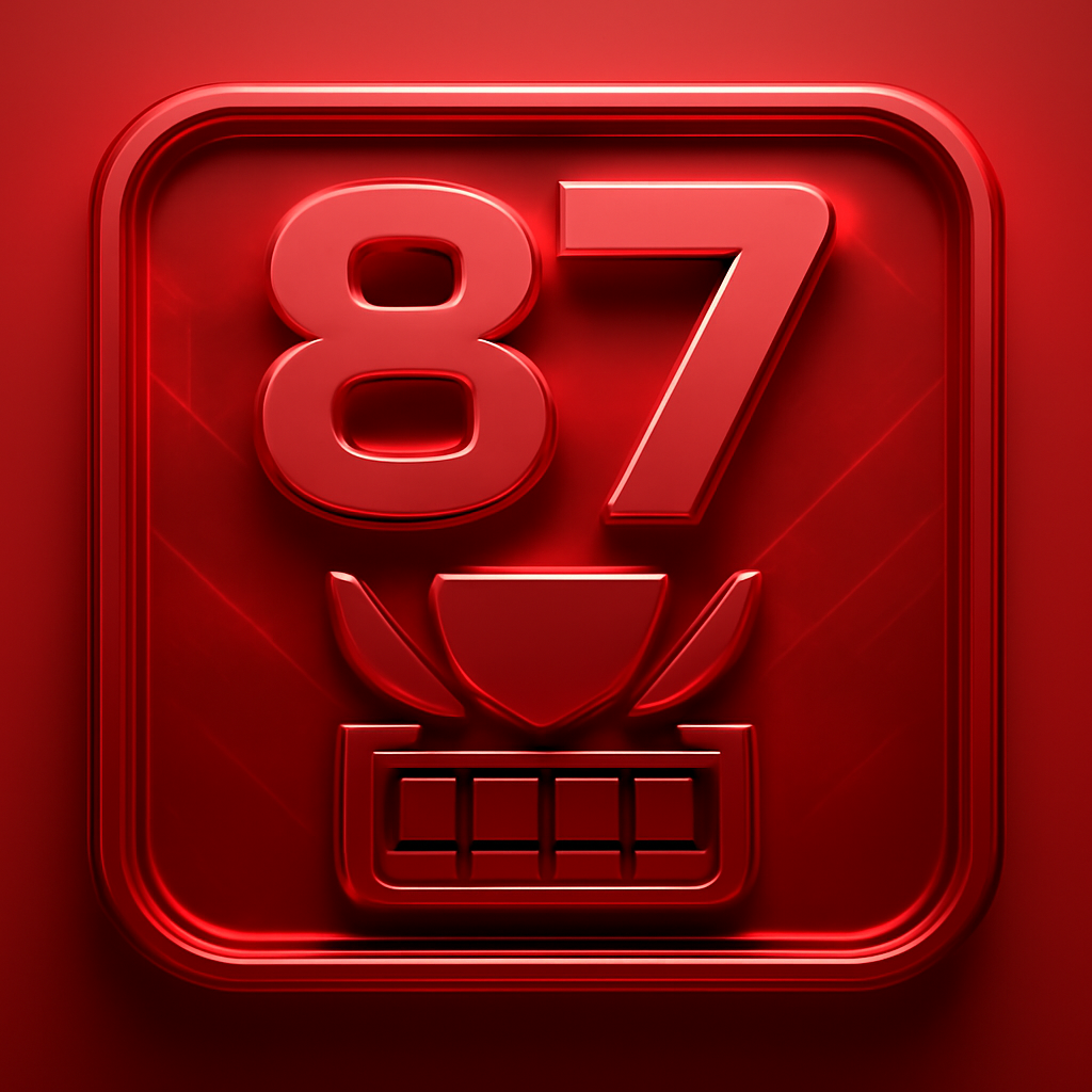Icon representing support for 87 Lottery login issues.
