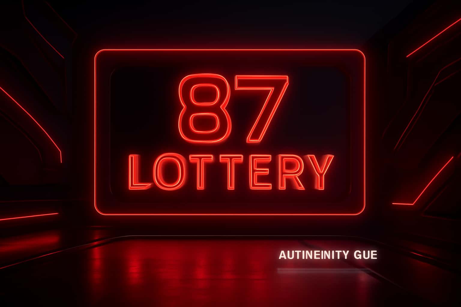 87 Lottery Interface