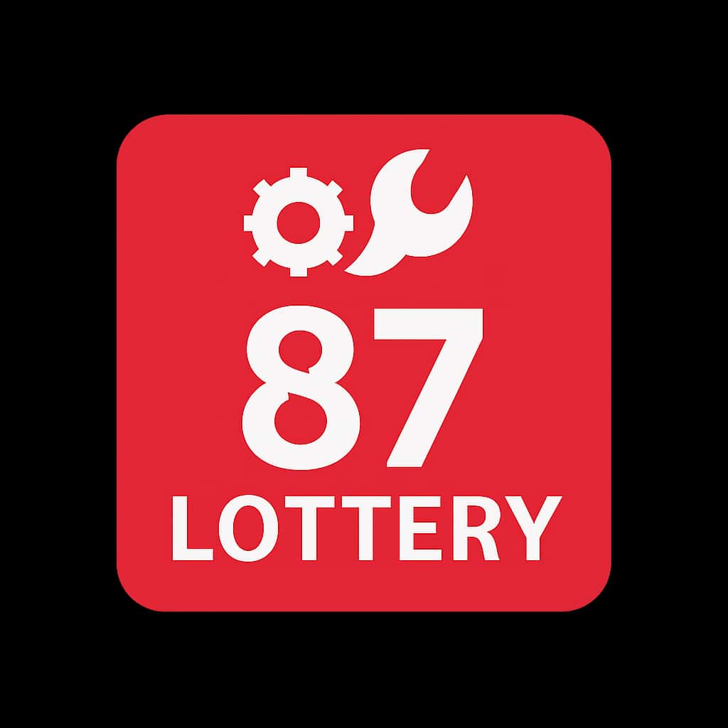 Icon representing support for 87 Lottery login issues.